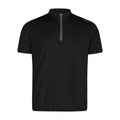 Vorderansicht Herren Radsport T-Shirt in Nero