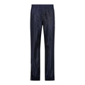 CMP Herren Regenhose navy – Vorderansicht mit elastischem Bund und geradem Schnitt