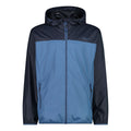 Vorderansicht Herren Regenjacke Fix Hood Dusty Blue
