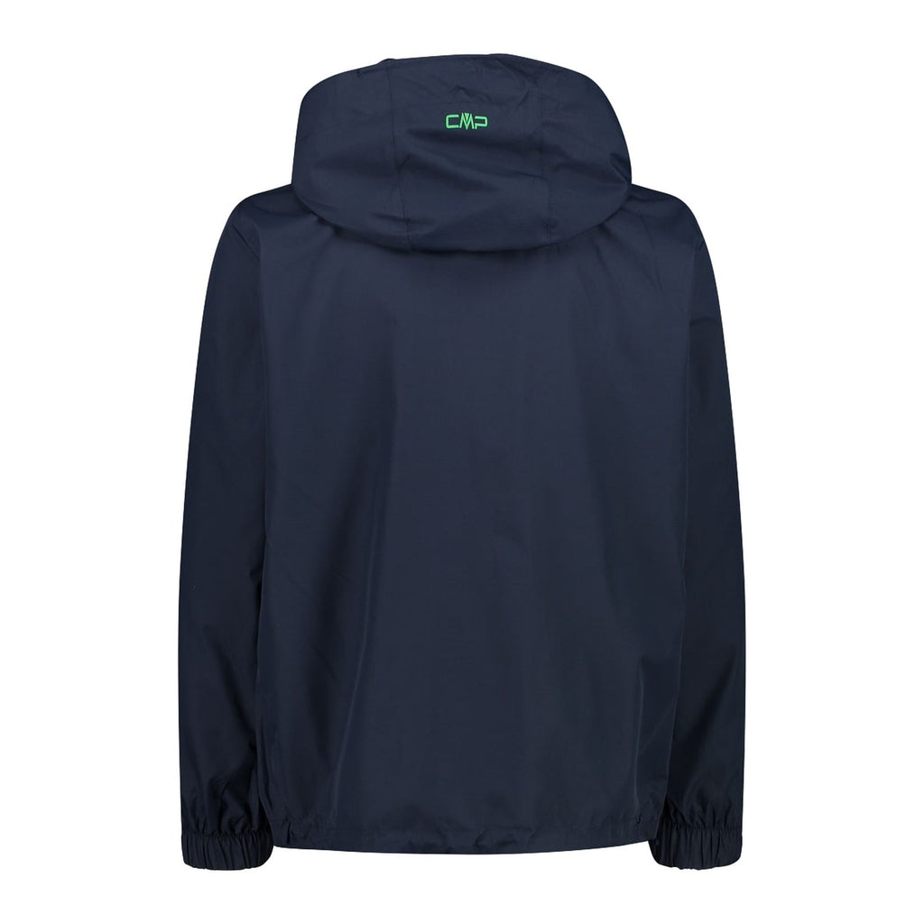 CMP Herren Regenjacke Snaps Hood Jacket 39X7367 black blue Packable