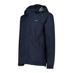 CMP Herren Regenjacke Snaps Hood Jacket 39X7367 black blue Packable