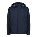 CMP Herren Regenjacke Snaps Hood Jacket 39X7367 black blue Packable