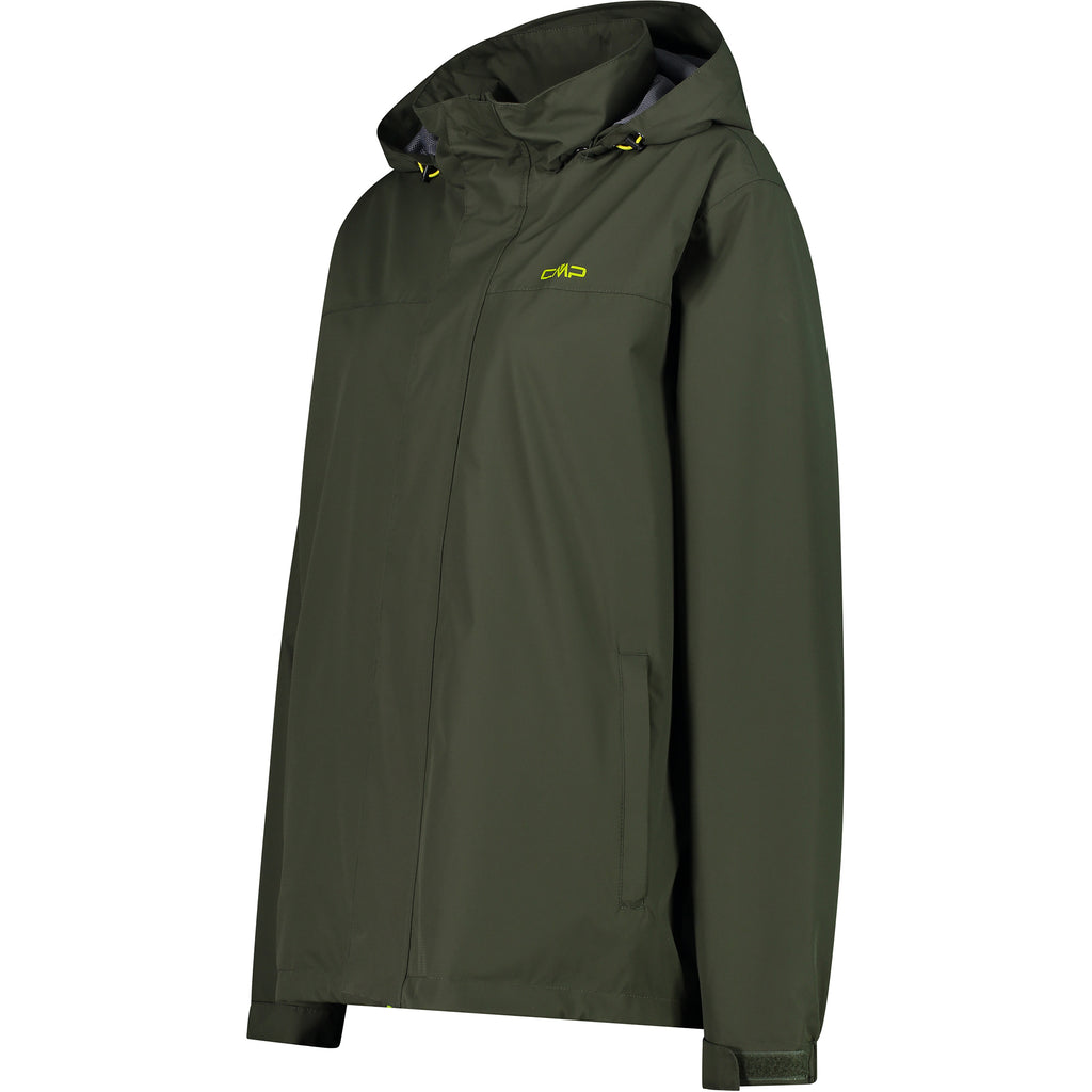 CMP Herren Regenjacke Snaps Hood Jacket 39X7367 oil green Packable