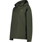 CMP Herren Regenjacke Snaps Hood Jacket 39X7367 oil green Packable