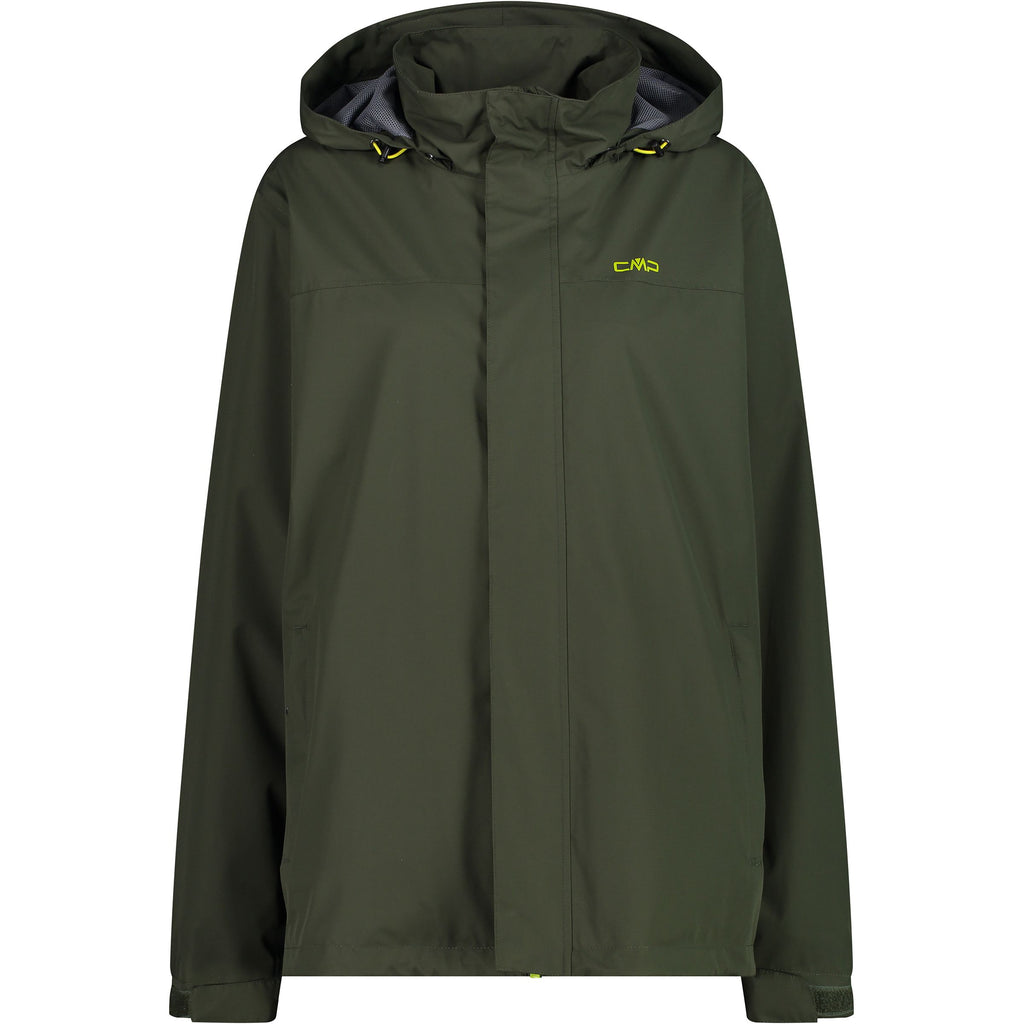 CMP Herren Regenjacke Snaps Hood Jacket 39X7367 oil green Packable