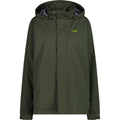 CMP Herren Regenjacke Snaps Hood Jacket 39X7367 oil green Packable