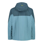 CMP Herren Regenjacke Zip Hood Jacke 31Z5527 petrol