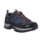 CMP Herren Rigel Low Trekking Schuhe WP 3Q13247 b.blue-flash orange