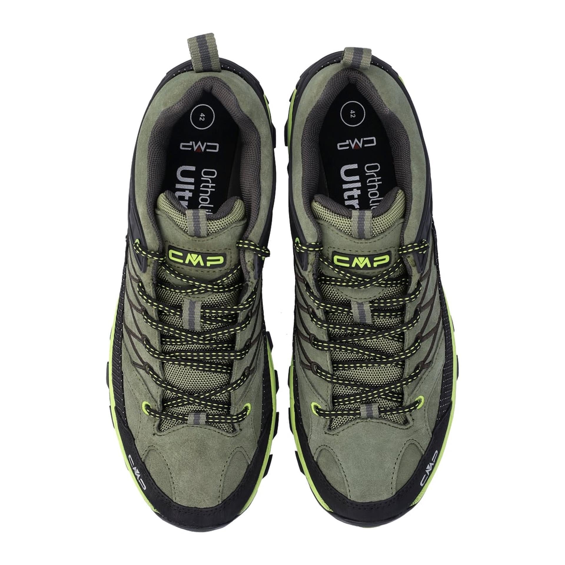 CMP Herren Rigel Low Trekking Schuhe WP 3Q13247 kaki-acido