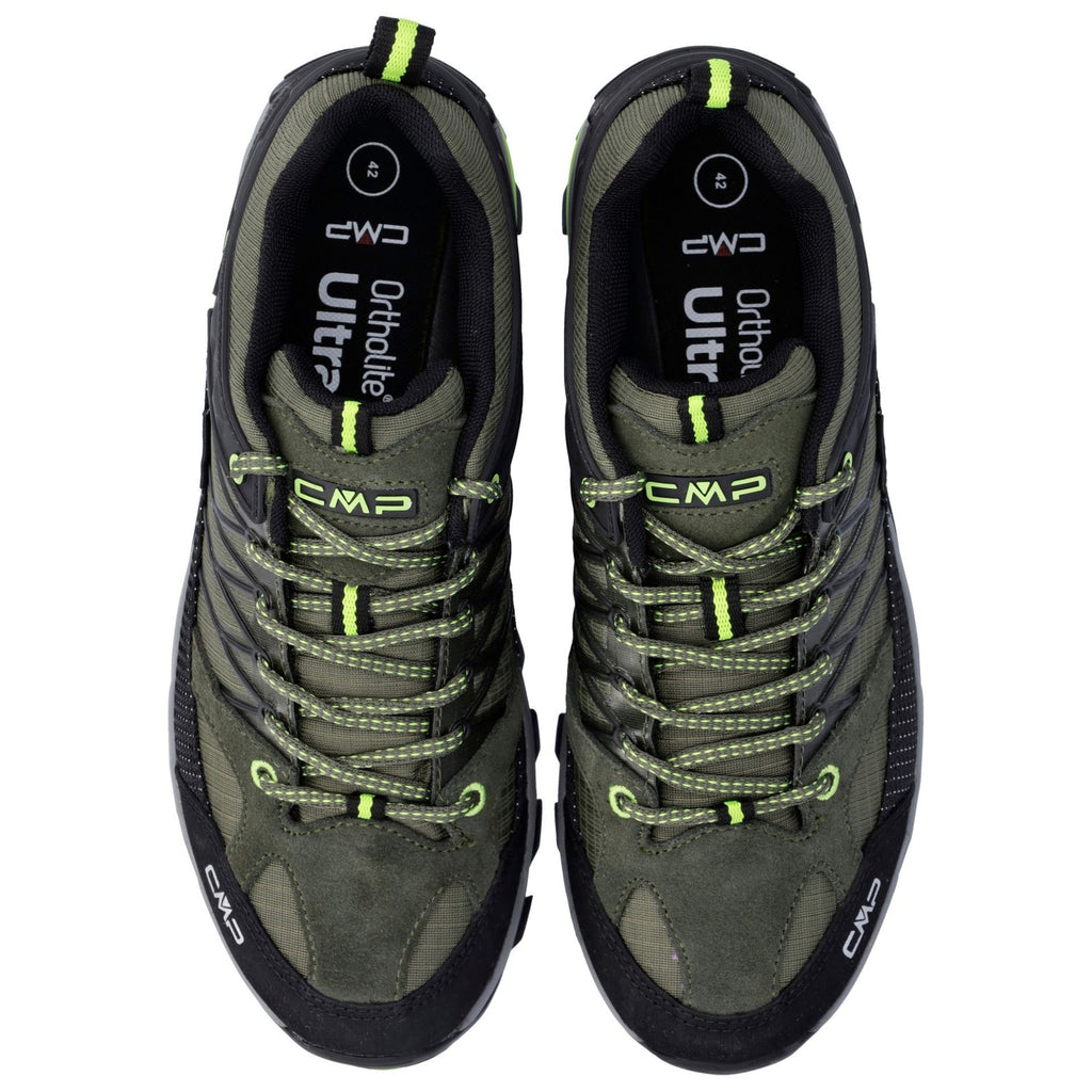 Seitenansicht der wasserdichten Wanderschuhe mit FullOn GRIP Sohle