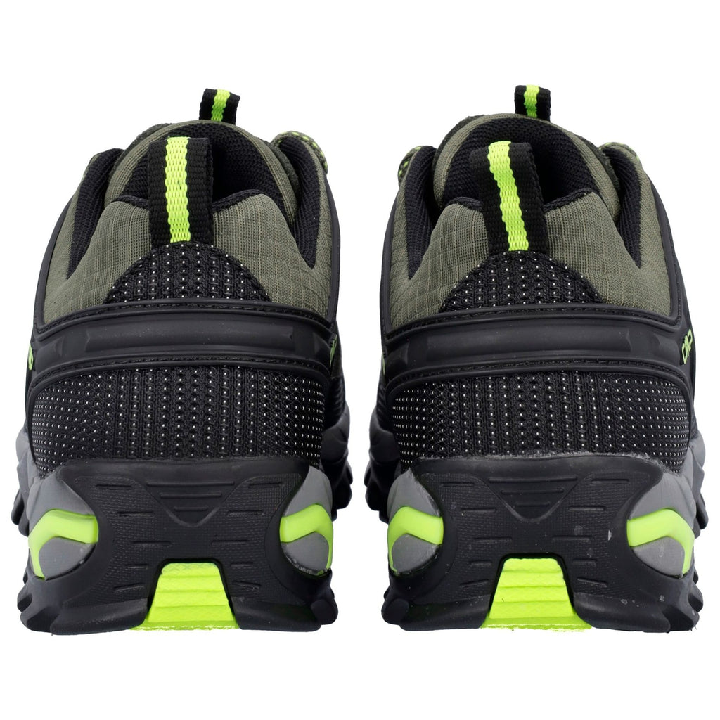 Rückansicht der Herren Outdoor-Schuhe mit TPU-Fersenschutz