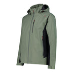 CMP Funktionsjacke Herren salvia – Seitenansicht mit Kontrastdetail
