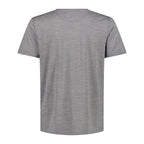 Rückseite des T-Shirts mit dezenter Struktur und leicht tailliertem Schnitt