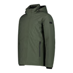 CMP Herren Snaps Hood wattierte Softshell Jacke 32K3227 oil green