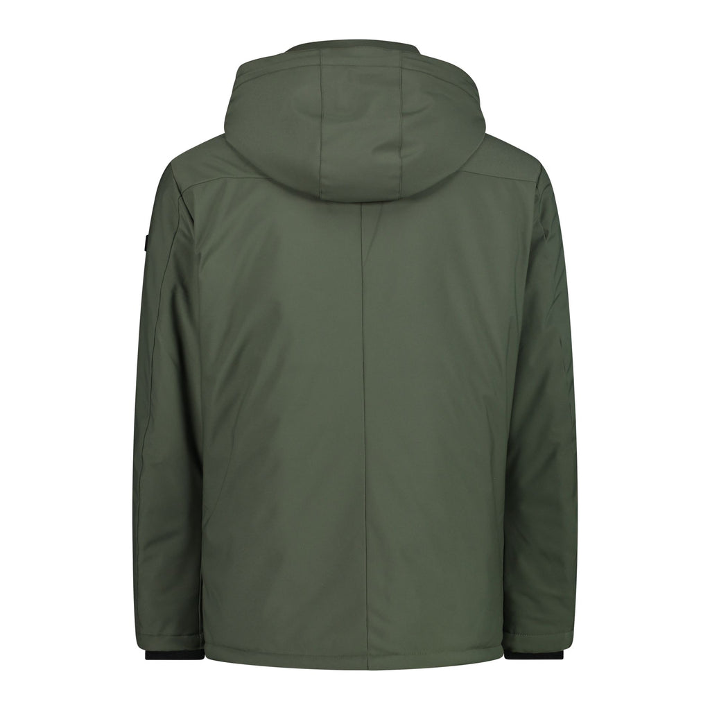 CMP Herren Snaps Hood wattierte Softshell Jacke 32K3227 oil green