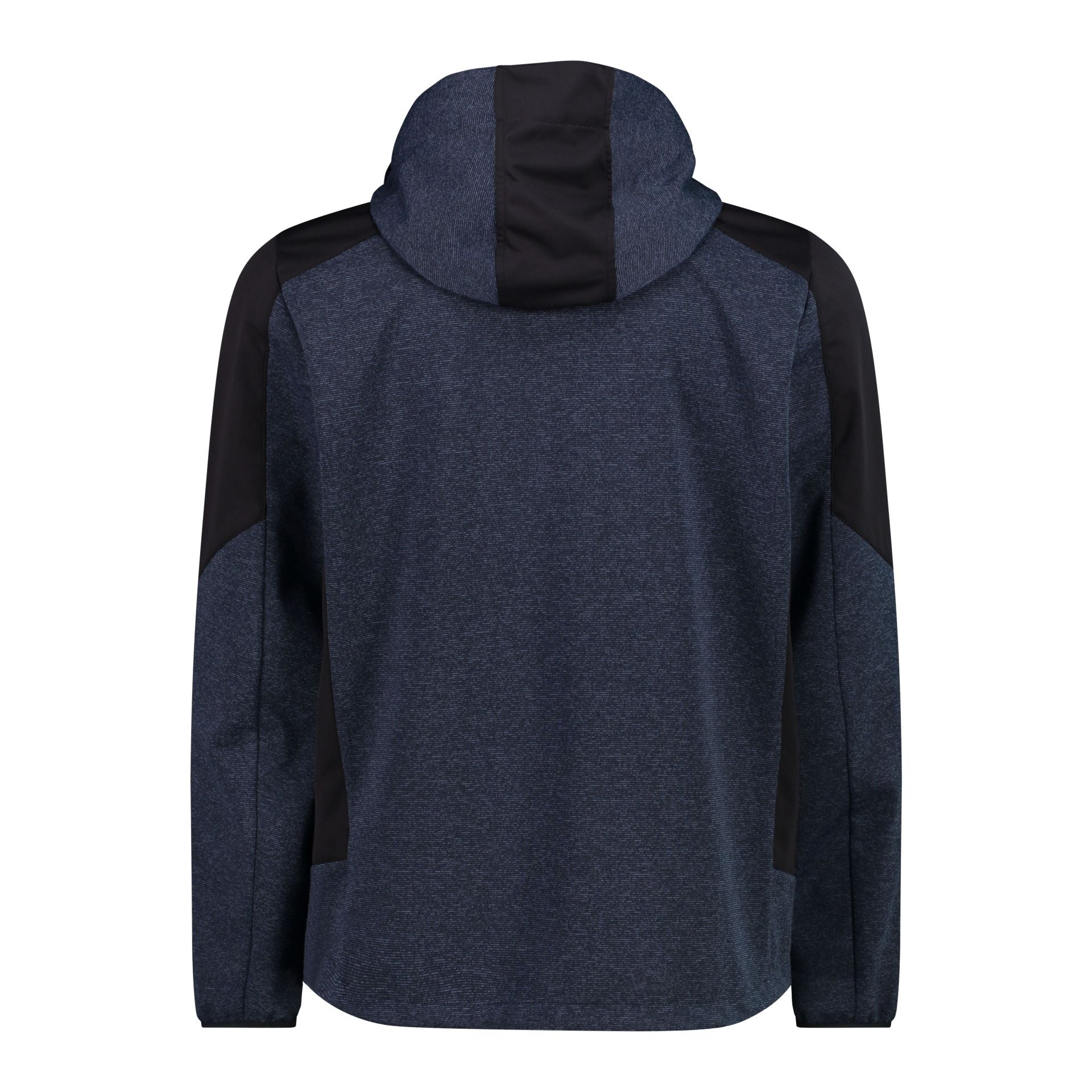 Rückansicht Herren Softshelljacke Zip Hood Regular Fit Outdoor
