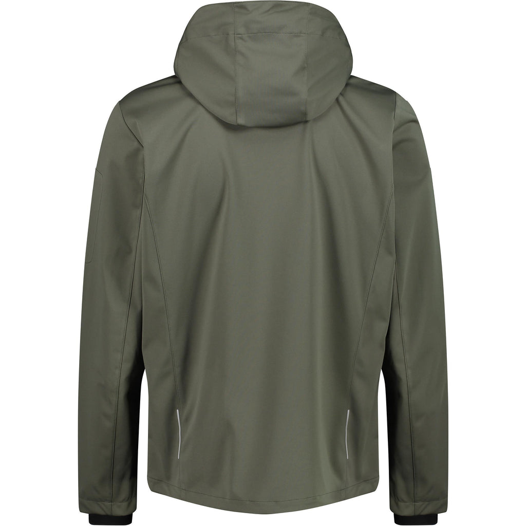 CMP Herren Softshelljacke Zip Hoodie Jacke 39A5027 oil green