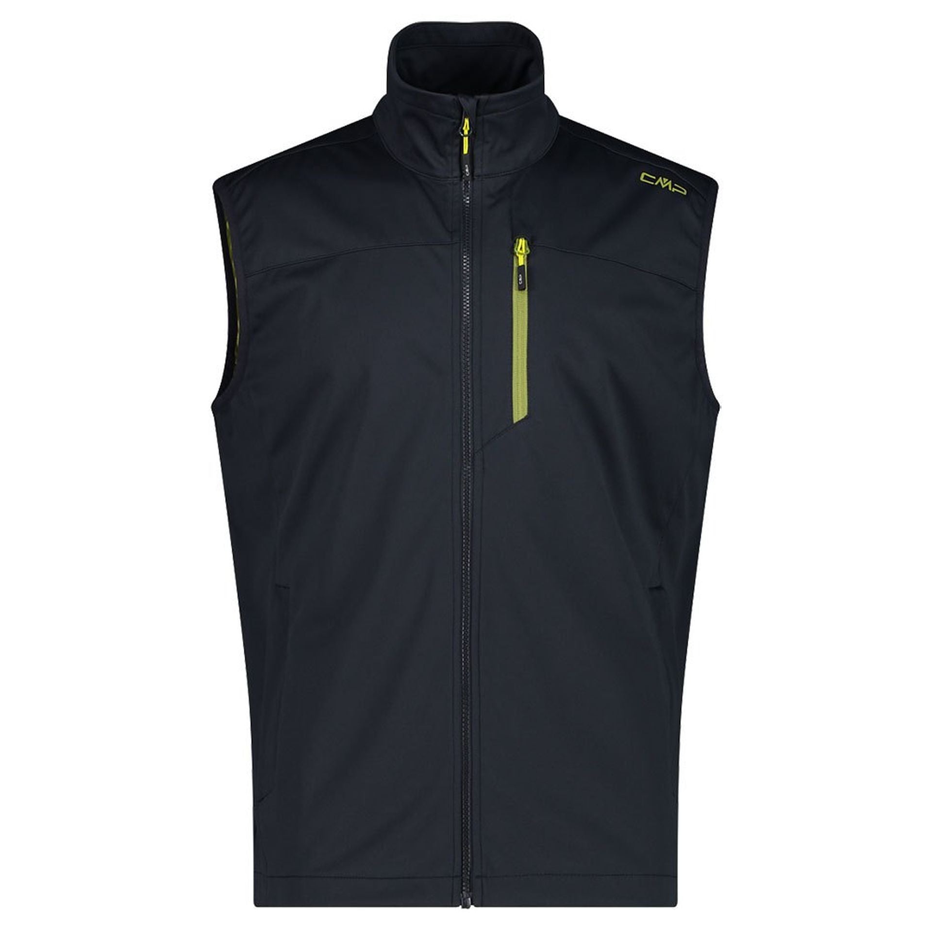 CMP Herren Softshellweste Weste Man Vest 30A9317 antracite-moss