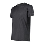 CMP Herren T-Shirt Melange Man Shirt 31T5847 antracite-grey