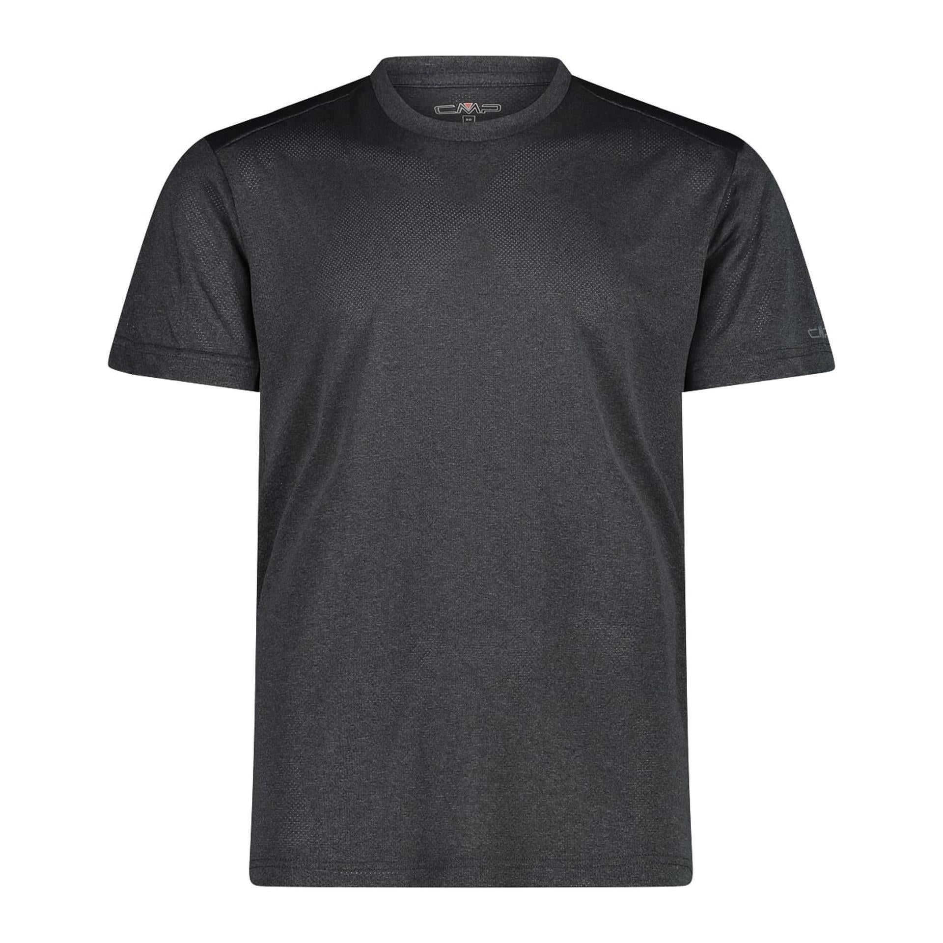 CMP Herren T-Shirt Melange Man Shirt 31T5847 antracite-grey