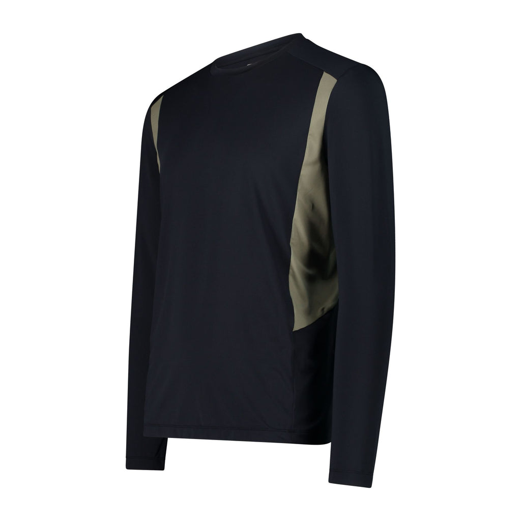 Seitenansicht Funktionsshirt mit Rundhalsausschnitt