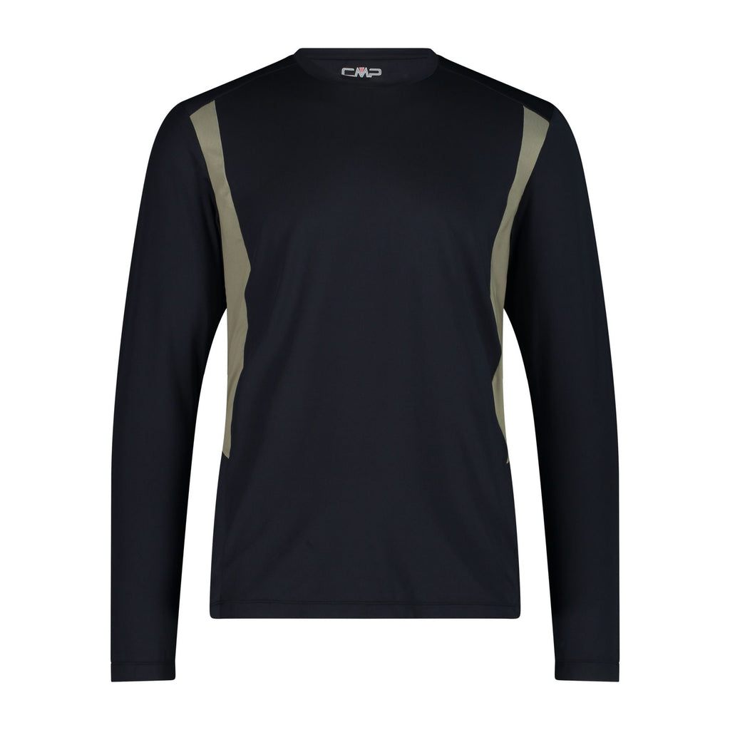 Vorderansicht Herren-Langarmshirt CoolMentholBoost® in Antracite