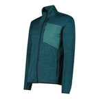 Seitenansicht atmungsaktive Herren GridTech Fleecejacke Regular Fit
