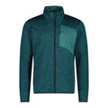 Vorderansicht Herren GridTech Fleecejacke Alpine Mel.
