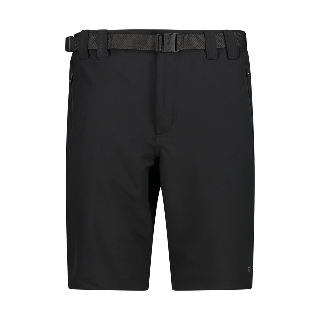 Vorderansicht Herren Trekking-Shorts in Schwarz