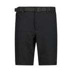 Vorderansicht Herren Trekking-Shorts in Schwarz