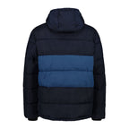 CMP Herren wattierte Ripstop Hoodie Jacke 32Z2957 b.blue-bluestone