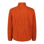 Rückansicht der Herrenjacke mit hochflorigem Fleece