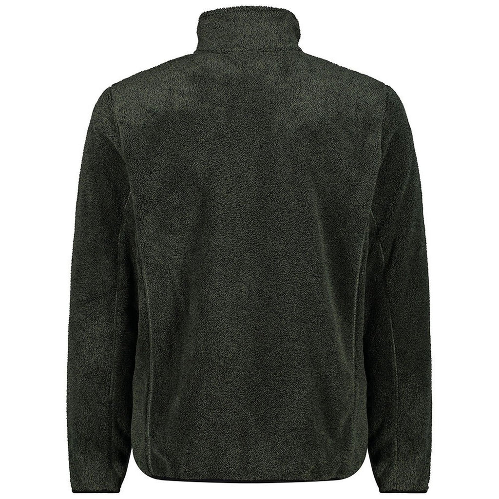 Rückansicht der CMP Outdoorjacke mit elastischem Saum