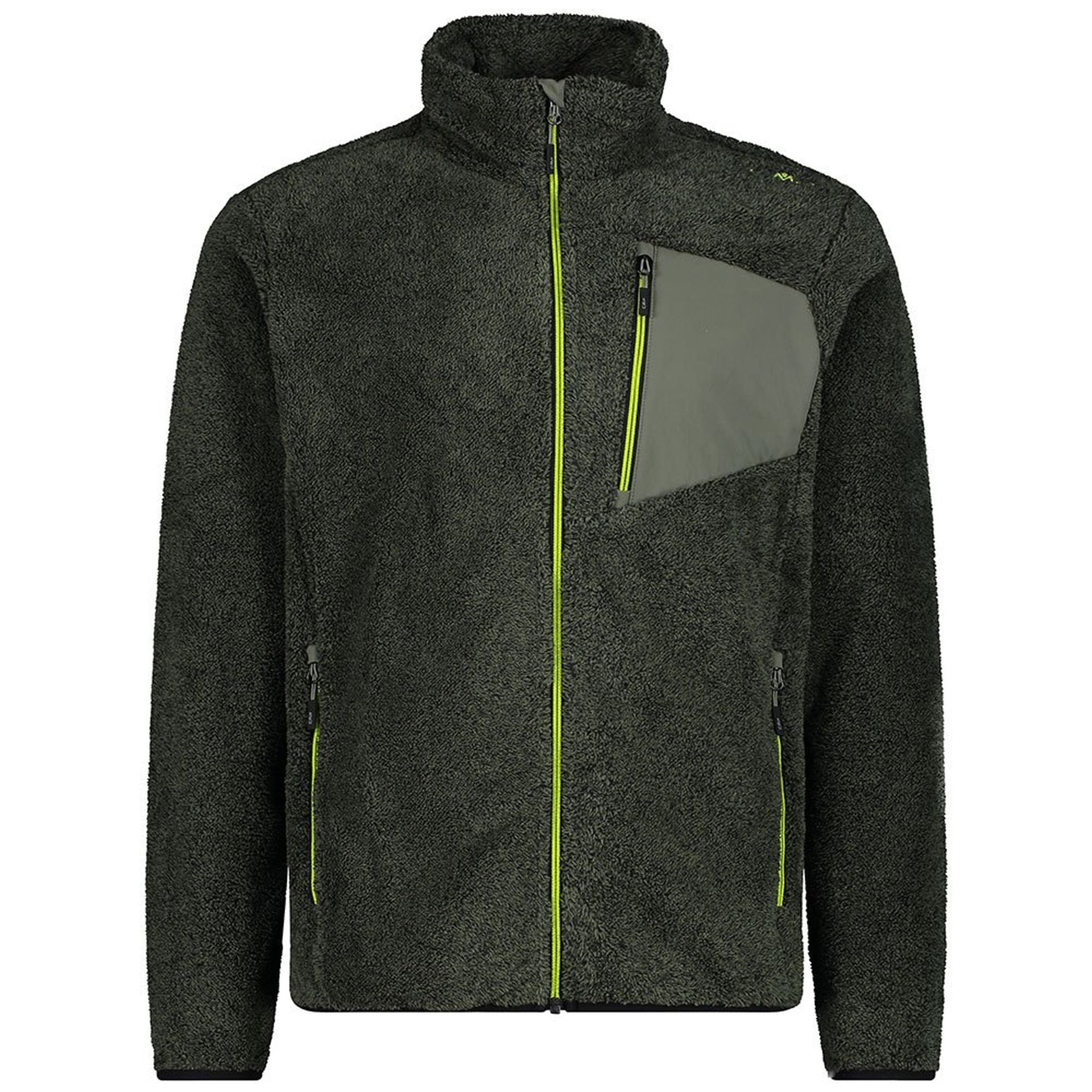 Vorderansicht der CMP HighLoft Herrenjacke mit Reißverschluss