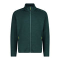 Vorderansicht Herren Fleecejacke Stretch Alpine-Melange Outdoor

