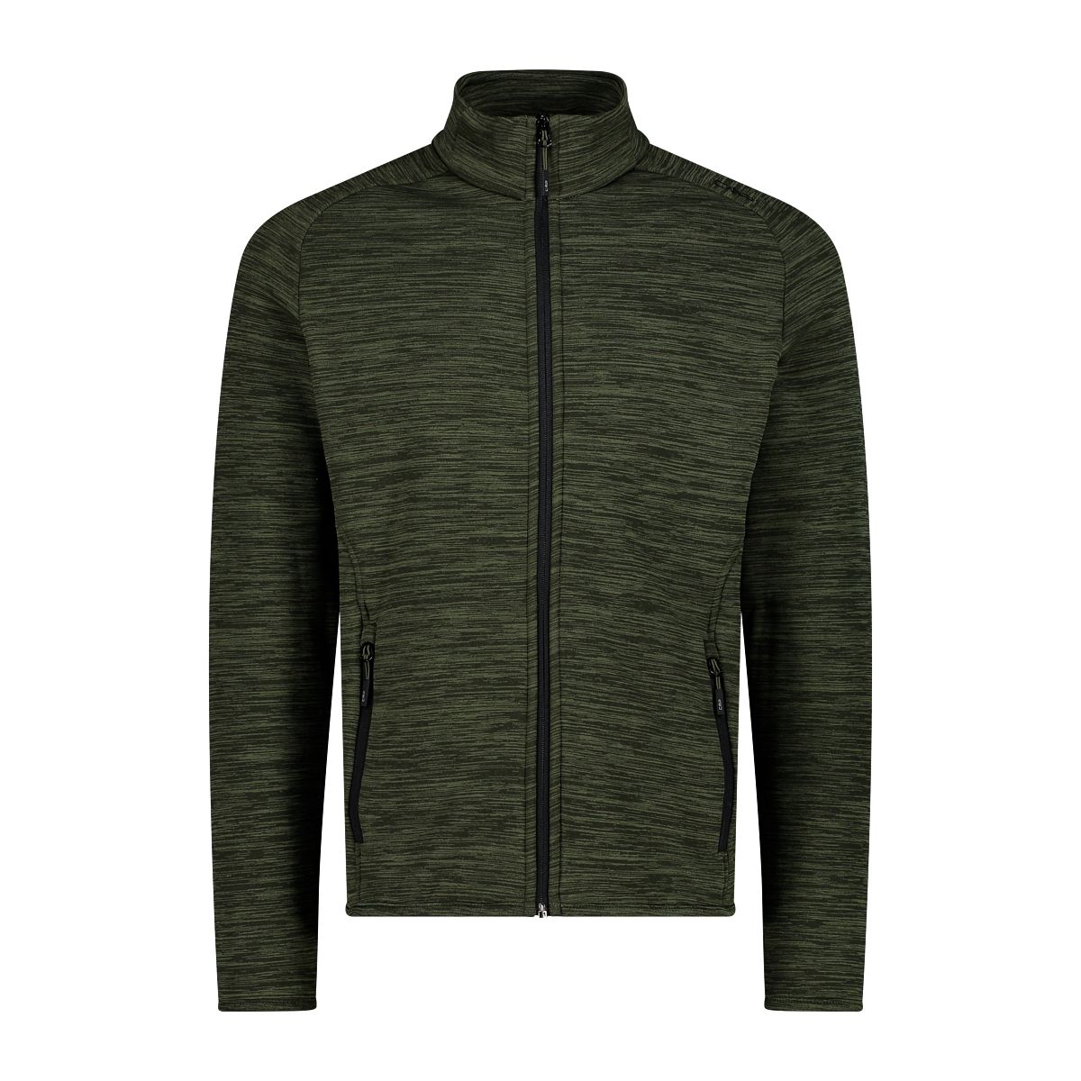 CMP Herrenjacke Jacke Fleecestretch 30E9707 oil green meliert