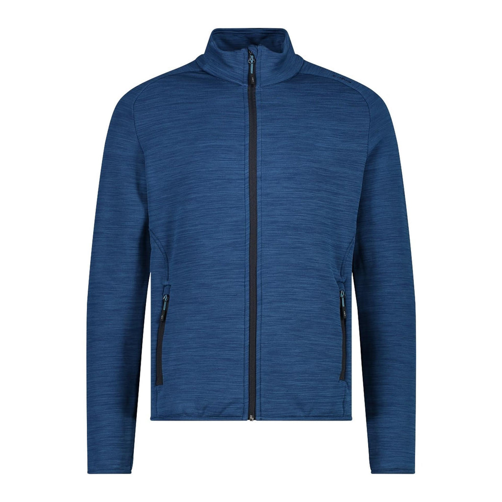 Elastische CMP Herrenjacke mit Reißverschlusstaschen in petrol