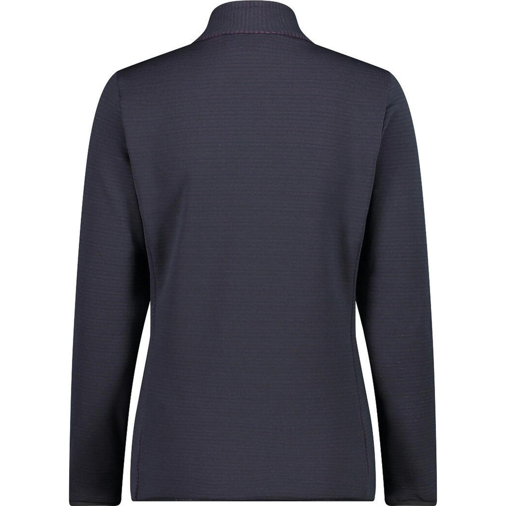 CMP Woman Jacket Stretch Performance Fleece 32E7006 antracite-purple fluo
