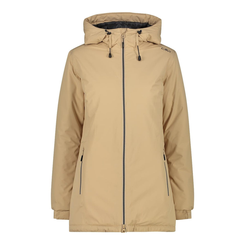 Damen Ripstop Winterjacke mit Kapuze – Vorderansicht