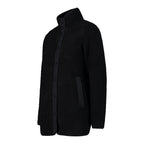 Seitenansicht der CMP Damen Langjacke mit HighLoft®-Fleece