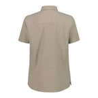 Rückansicht Damen Shirt Sabbia mit Seitenschlitz
