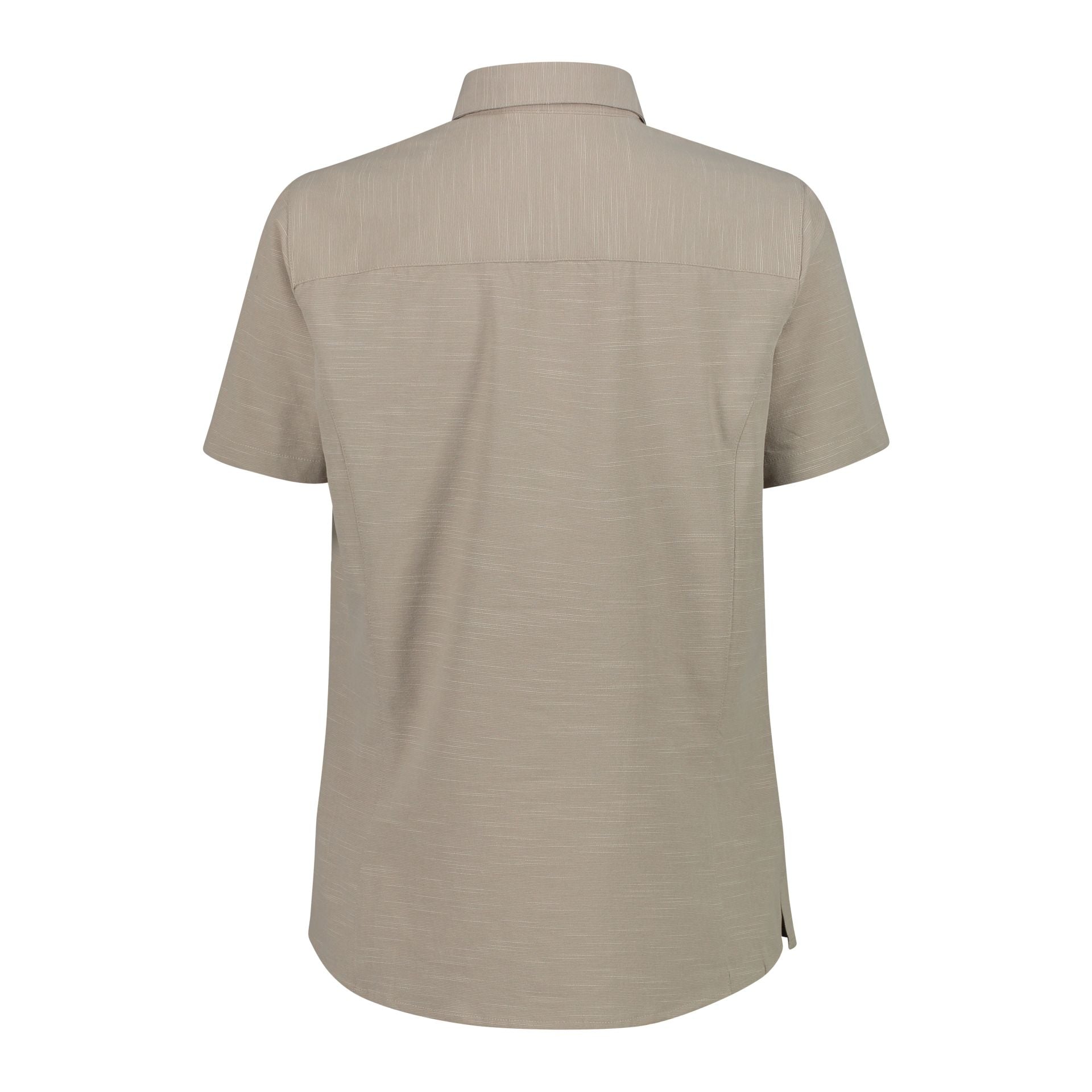 Rückansicht Damen Shirt Sabbia mit Seitenschlitz
