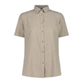 Vorderansicht Damen Shirt Sabbia mit Knopfleiste
