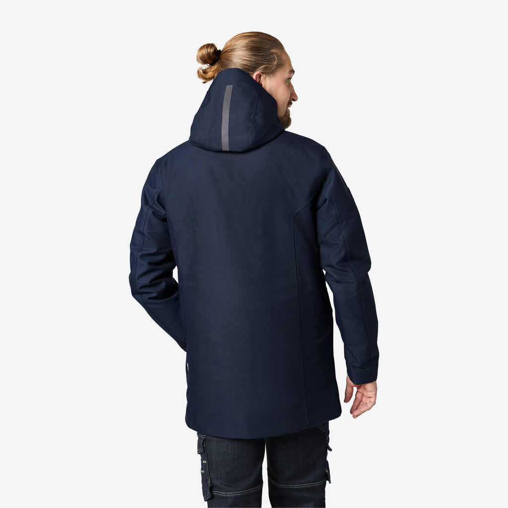 FHB Parka 80202 MANUEL marine PrimaLoft® Wetterschutzparka Herrenparka