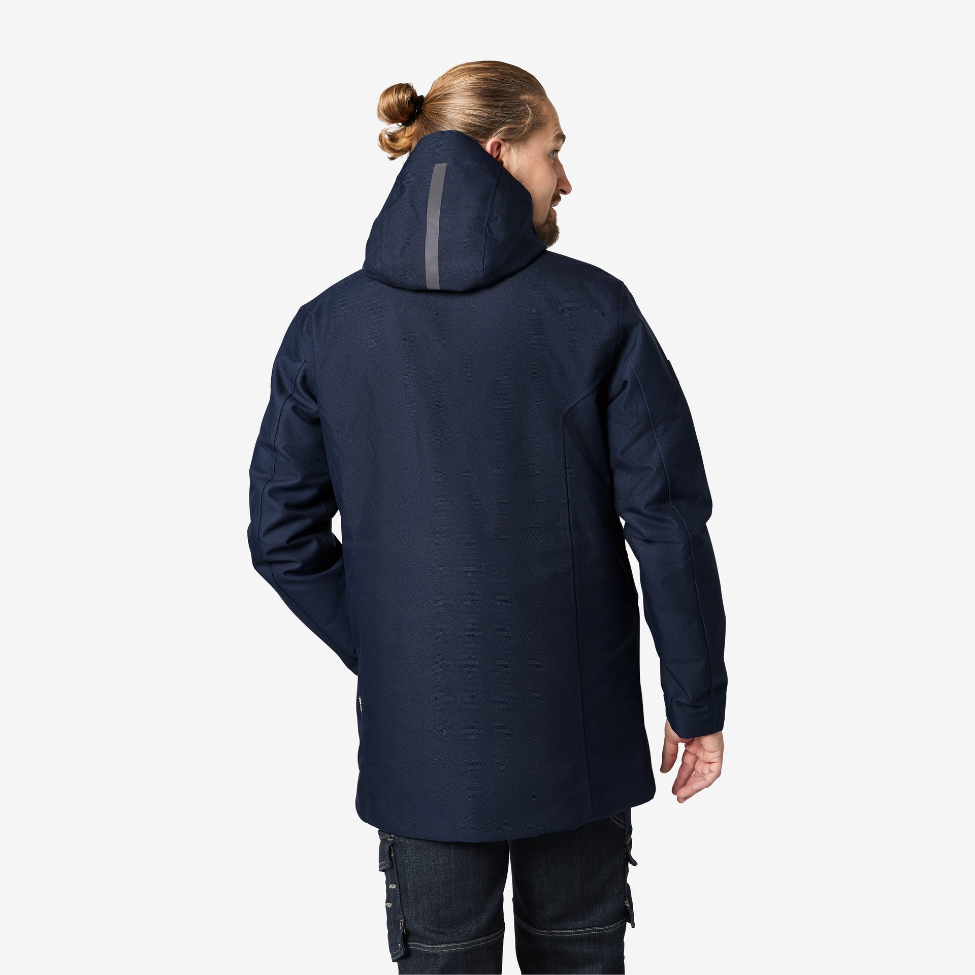 FHB Parka 80202 MANUEL marine PrimaLoft® Wetterschutzparka Herrenparka