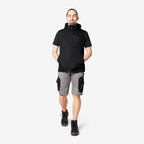 FHB Softshellweste 79110 JUSTUS schwarz/schwarz Herren Arbeitsweste Weste