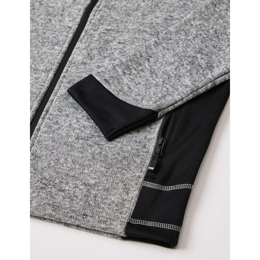 Detailaufnahme der FHB Strick-Fleece-Jacke