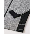 Detailaufnahme der FHB Strick-Fleece-Jacke