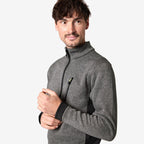 FHB Strick-Fleece Troyer 79597 PATRICK anthrazit schwarz Troyer Arbeitspullover