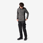 FHB Strick-Fleece Troyer 79597 PATRICK anthrazit schwarz Troyer Arbeitspullover